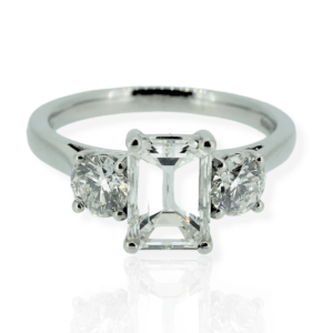 Platinum Diamond Trilogy Ring