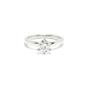 Platinum Solitaire Diamond Ring 1.00ct