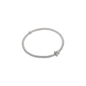 FOPE 18ct White Gold Diamond Prima Bracelet