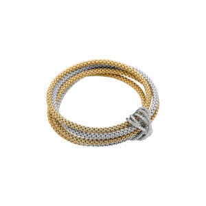 FOPE 18ct Yellow & White Gold Diamond Mia Luce Bracelet