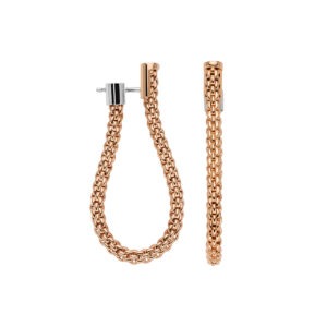 FOPE 18ct Rose Gold Essential Earrings