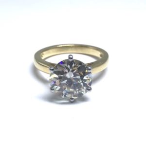 Pre-Owned 18ct Yellow Gold and Diamond Ring 3.79ct £50,000.00