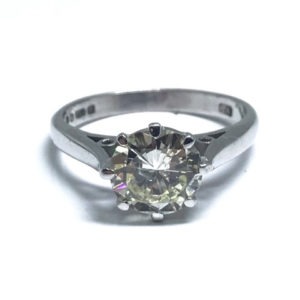 Pre-Owned 18ct White Gold and Diamond Ring 1.53ct