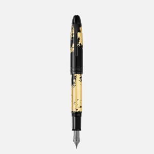 Montblanc Meisterstück Solitaire Calligraphy Gold Leaf Fountain Pen