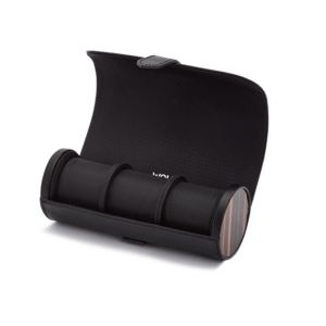 Roadster Triple Watch Roll - Black