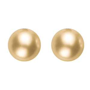 18ct Yellow Gold Southsea Pearl Earrings 12mm