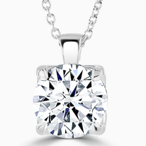 LAB GROWN Diamond Solitaire Pendant