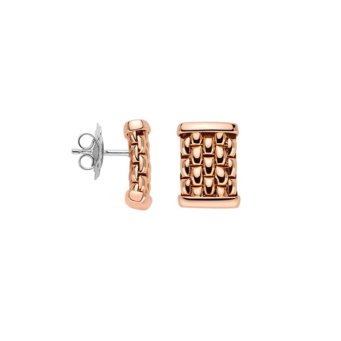 FOPE 18ct Rose Gold Essential Earrings