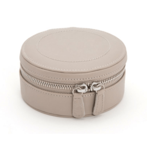 Sophia Round Zip Case - Mink