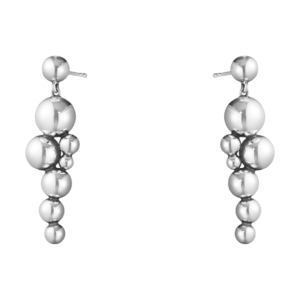 Georg Jensen Sterling Silver Moonlight Grapes Earrings