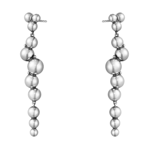 Georg Jensen Sterling Silver Moonlight Grapes Earrings