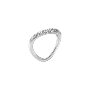 Georg Jensen Sterling Silver Offspring Ring