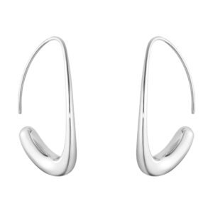 Georg Jensen Sterling Silver Offspring Earhoops