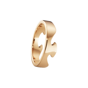 Georg Jensen 18ct Rose Gold Fusion Ring