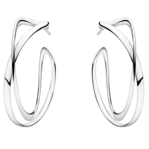 Georg Jensen Sterling Silver Infinity Earhoops