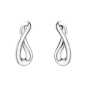 Georg Jensen Sterling Silver Infinity Earrings