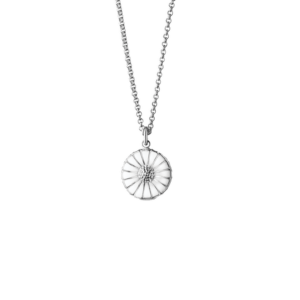 Georg Jensen Sterling Silver Daisy Necklace