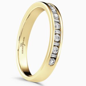 18ct Yellow Gold Diamond Half Eternity 0.20cts
