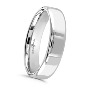 Platinum Honest Wedding Band 5mm