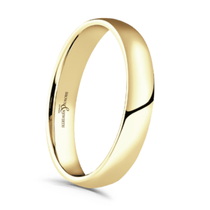 18ct Yellow Gold Simplicity Wedding Band 3mm
