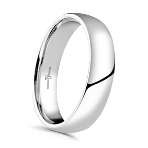Platinum Wedding Band 4mm
