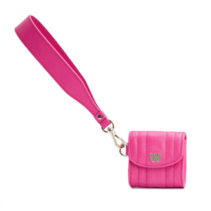 Mimi Earpod Case with Wristlet - Pink