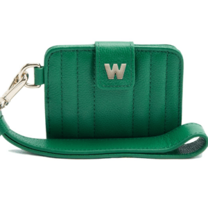 Mimi Credit Card Holder with Wristlet - Forest