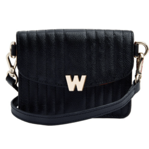 Mimi Mini Bag with Wristlet & Lanyard - Black