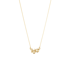 Georg Jensen 18ct Yellow Gold Diamond Moonlight Grapes Pendant