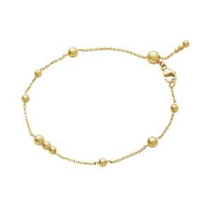 Georg Jensen 18ct Yellow Gold Moonlight Grapes Small Bracelet
