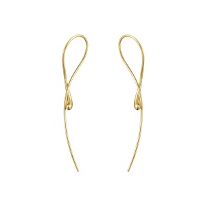 Georg Jensen 18ct Yellow Gold Mercy Twisted Earrings