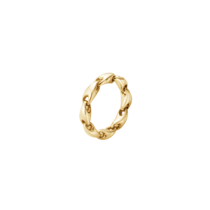 Georg Jensen 18ct Yellow Gold Reflect Link Ring