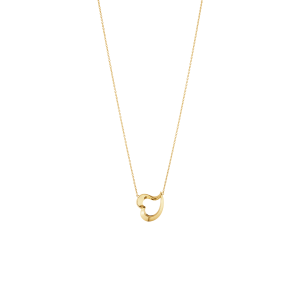 Hearts of Georg Jensen 18ct Yellow Gold Necklace