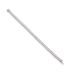 Sterling Silver Cubic Zirconia Bracelet