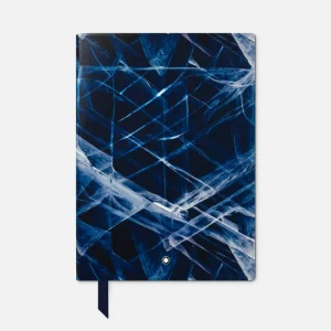 Notebook #163 medium, Montblanc Meisterstück Glacier collection, blue lined