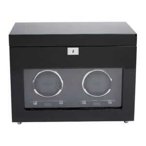 Savoy Double Watch Winder with Storage