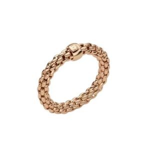 Fope Essentials Rose Gold Flex'it Ring