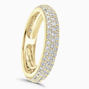 18ct Yellow Gold Evolution Diamond Eternity Ring 1.50ct