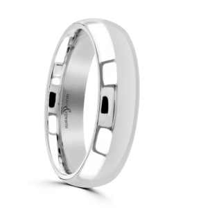 Platinum Wedding Band 6mm