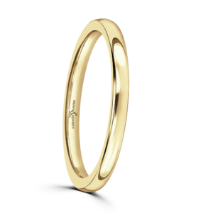 9ct Yellow Gold Wedding Band 2.5mm