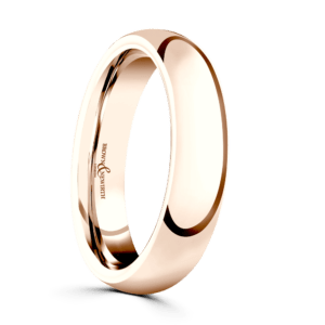 9ct Rose Gold Wedding Band 5mm