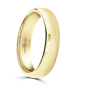 9ct Yellow Gold Wedding Band 5mm