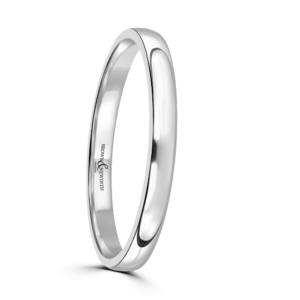 Platinum Wedding Band 2mm