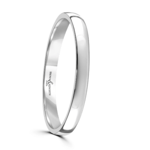 Platinum Wedding Band 2mm