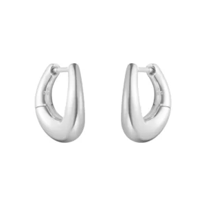 Georg Jensen Sterling Silver Offspring Earhoops