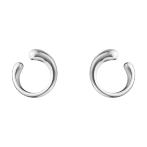 Georg Jensen Sterling Silver Swirl Mercy Earrings