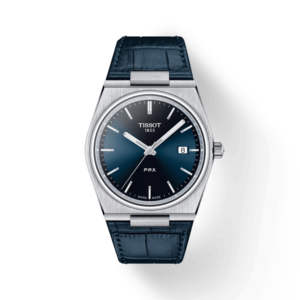 Tissot PRX Blue Leather Strap - 40mm Quartz