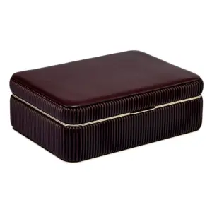 Bella Medium Jewellery Box - Bordeaux