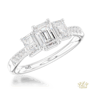 Florentina Skye Emerald 0.7ct F VS2