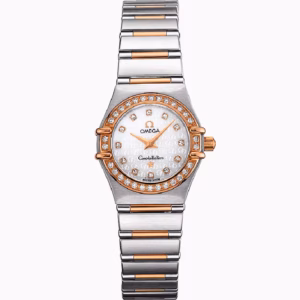 Ladies Steel & Gold Omega Constellation